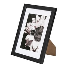 Black Calla Wood Photo Frames (Set of 6)